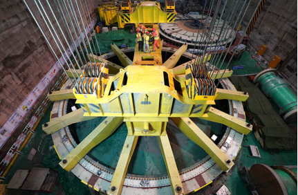 大藤峡工程发电机组定子吊装使用钢丝绳