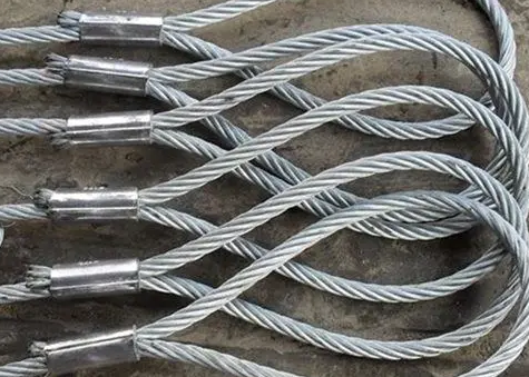压制钢丝绳索具使用注意事项